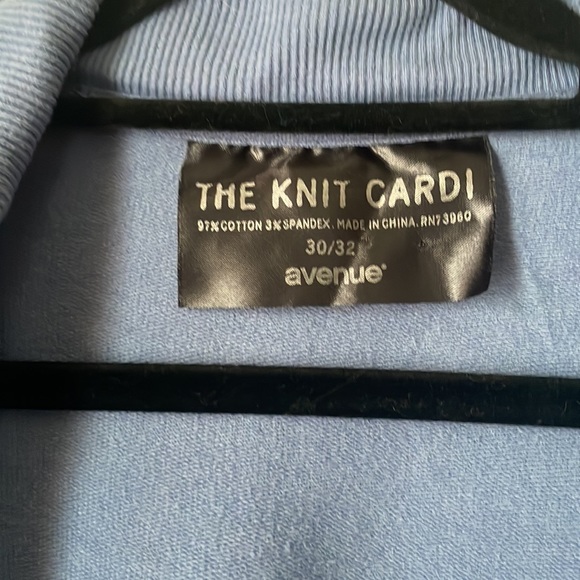 Vintage open front cotton blend cardigan by The Knit Cardi - Picture 2 of 6